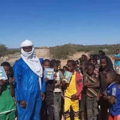 Abouna Moussa de l'Association Boulombouk des artisans Touaregs du Niger