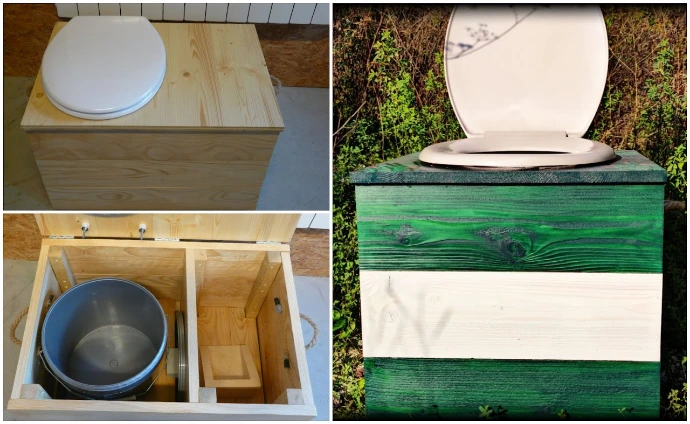 Toilettes sèches - Gr'in de vie